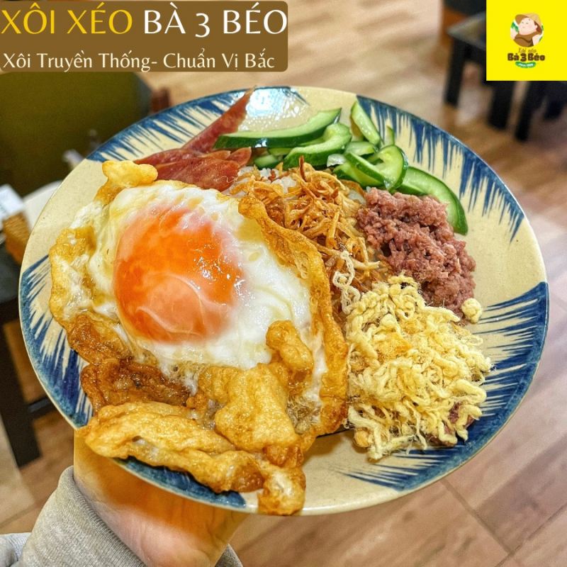 Xôi Xéo Bà 3 Béo