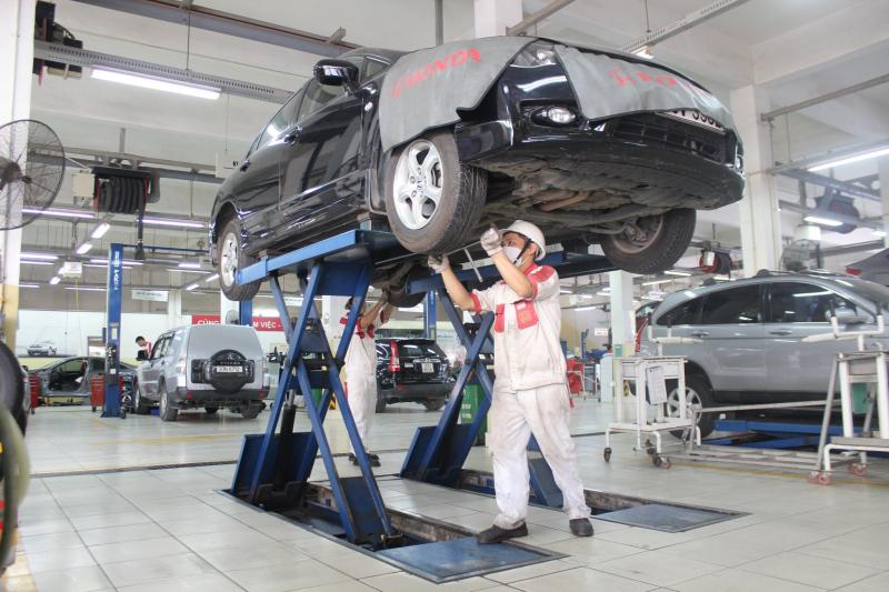 Xưởng Dịch Vụ Của Đại lý Honda Ôtô Tây Hồ