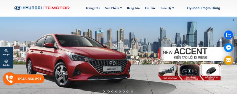 Xưởng sửa chữa Hyundai Phạm Hùng