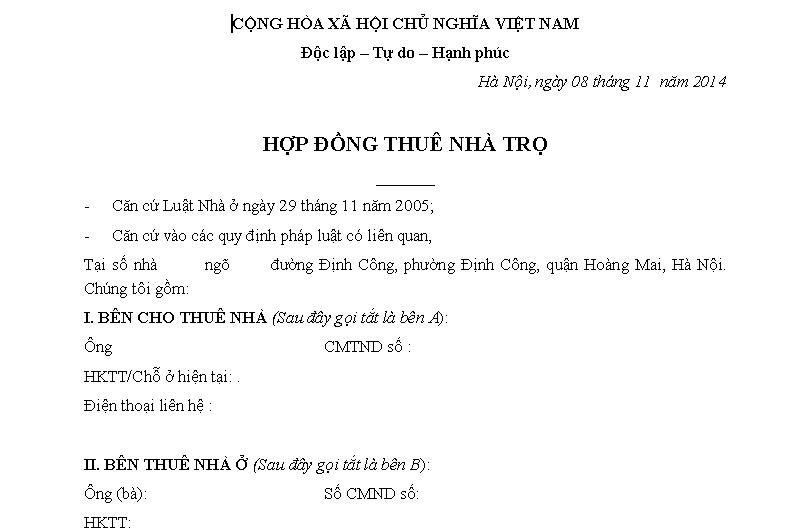 Xem kĩ hợp đồng