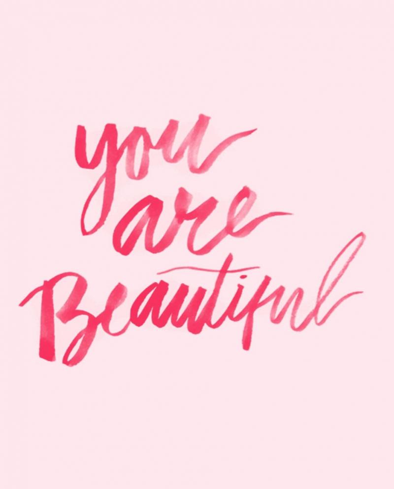 You're beautiful, you're beautiful, you're beautiful, it's true