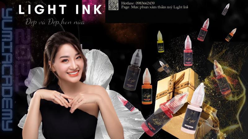 Mực phun xăm thẩm mỹ _ Light Ink