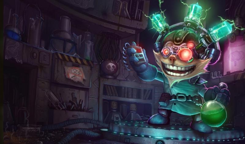 Ziggs cấu rỉa máu cực kỳ khó chịu