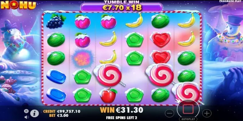 Game Nổ Hũ BK8 Đỉnh Cao Uy Tín Cơ Hội Trúng Thưởng Lớn 1 Trải nghiệm Nổ Hũ đầy ngọt ngào với Candy Bonanza Xmas