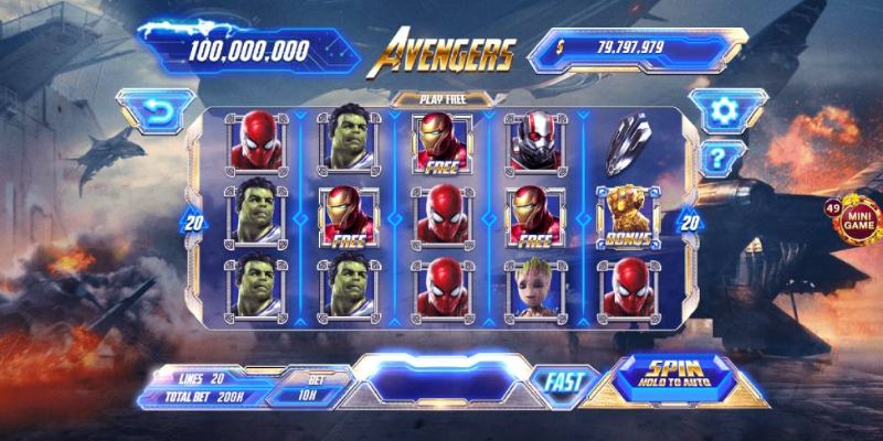 Nổ Hũ Avengers - Game Siêu Giải Trí, Đổi Thưởng Cực Nhanh 2 Một số biểu tượng đặc biệt cần biết trong nổ hũ Avengers