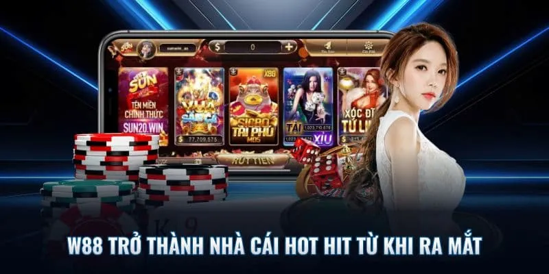 Quá trình phát triển của W88 đạt được rất nhiều thành tựu nổi trội